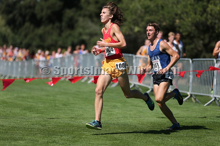 2015SIxcHSSeeded-085.JPG - 2015 Stanford Cross Country Invitational, September 26, Stanford Golf Course, Stanford, California.